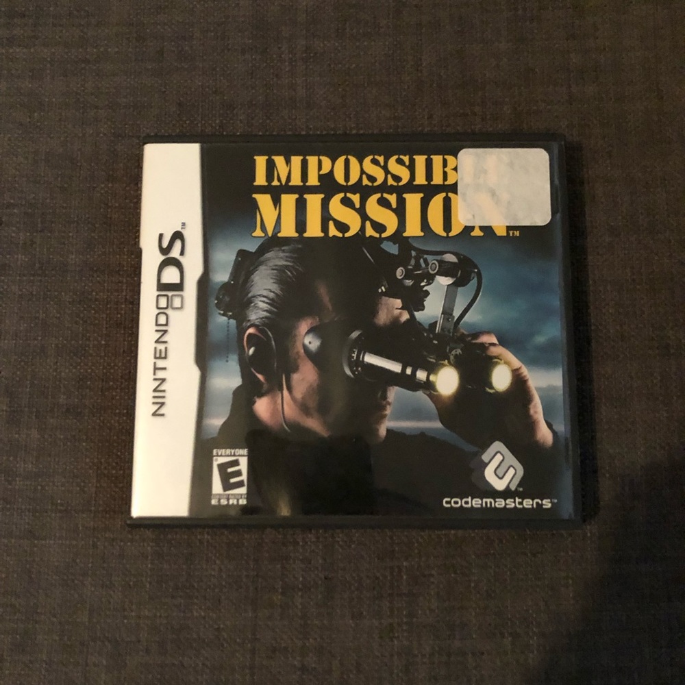 Impossible Mission Nintendo DS Game‎ Complete
